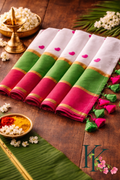 Candy Bloom Mul Cotton Saree